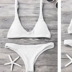 NWT White bikini